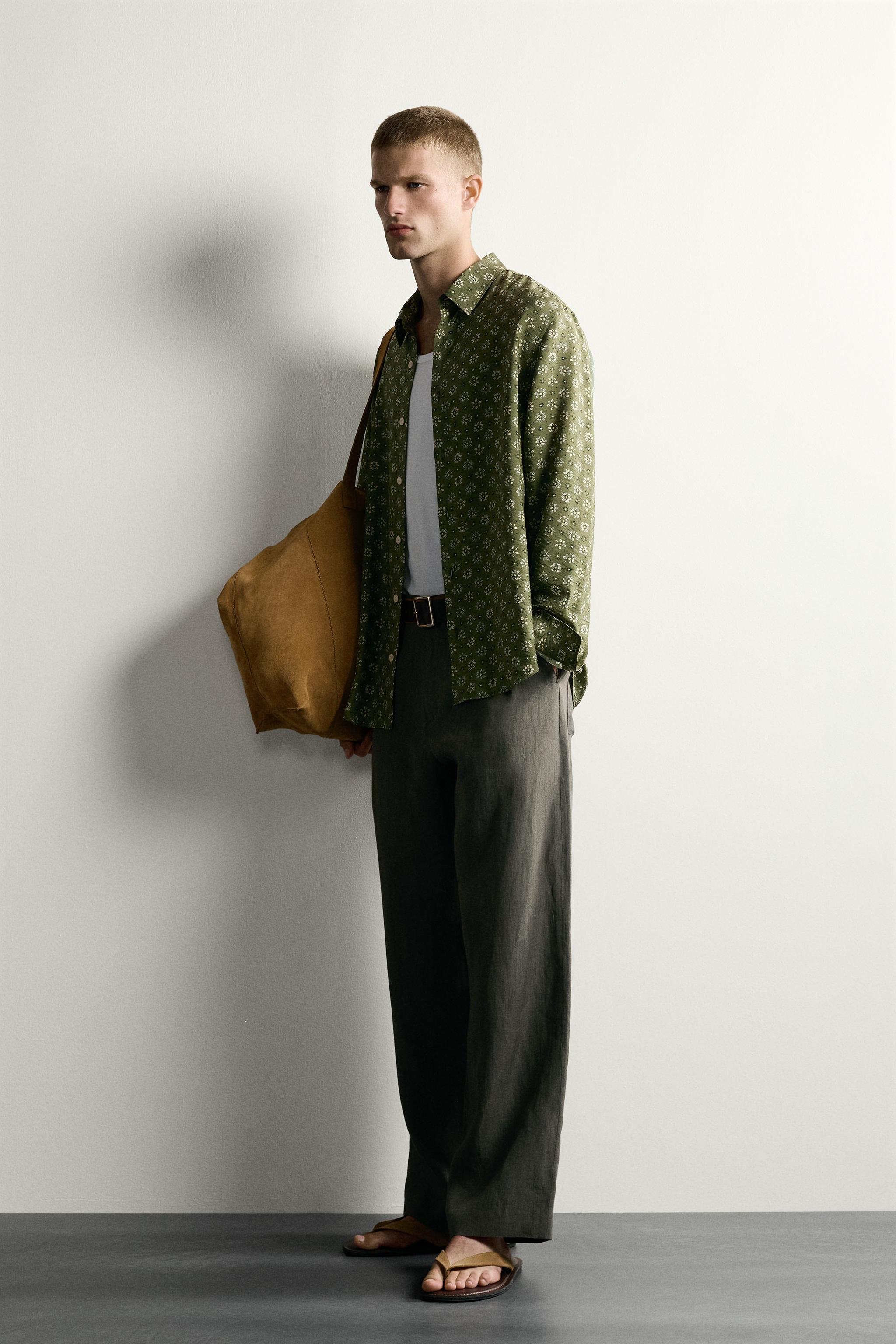 CHEMISE FLUIDE À IMPRIMÉ FLEURI